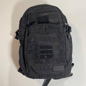 SOG 40L Tactical Backpack Black Durable Nylon Water-Resistant Multiple Compartme